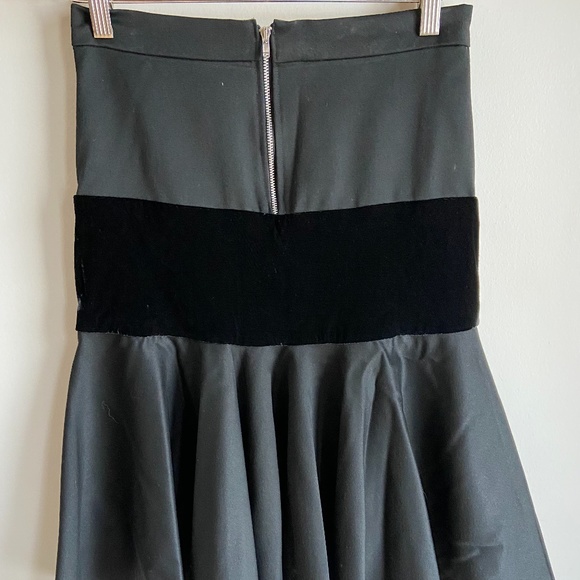 Katharine Kidd Velvet Detail Skirt - Picture 2 of 2